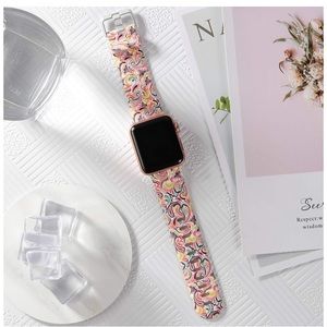 Kolek Apple Watch band floral paisley pattern 38mm